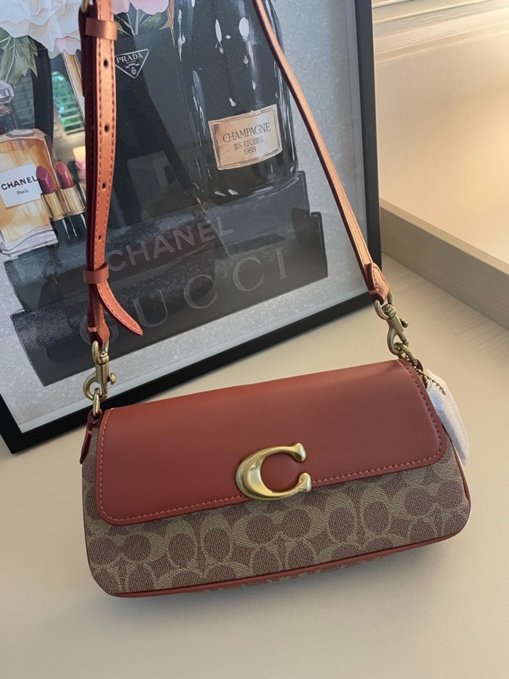 NWOT Coach Jet Shoulder Bag
